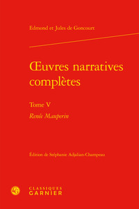 oeuvres narratives complètes