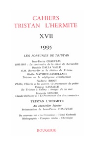 Cahiers Tristan L'Hermite