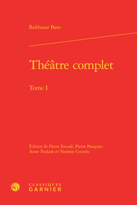 THEATRE COMPLET - TOME I