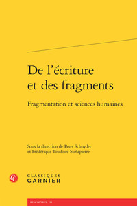 De l'écriture et des fragments