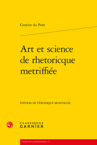 Art et science de rhetoricque metriffiée