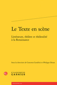 Le Texte en scène