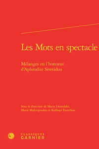 Les Mots en spectacle