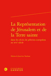 La Représentation de Jérusalem et de la Terre sainte