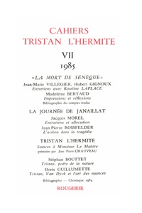 Cahiers Tristan L'Hermite