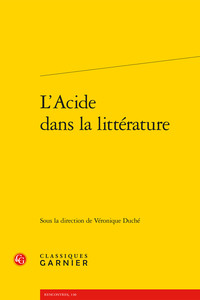 L'Acide dans la littérature