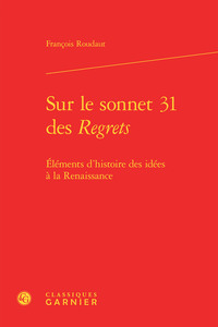 Sur le sonnet 31 des Regrets