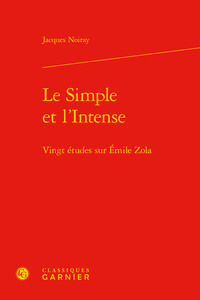 Le Simple et l'Intense