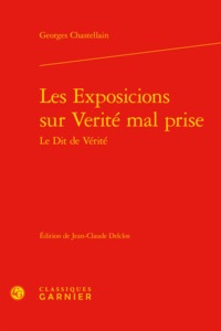 Les Exposicions sur Verité mal prise