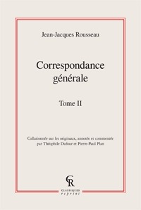 CORRESPONDANCE GENERALE - TOME II