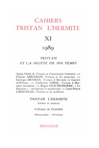 Cahiers Tristan L'Hermite