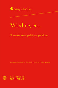 Volodine, etc.