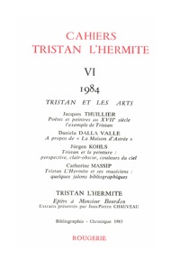 Cahiers Tristan L'Hermite