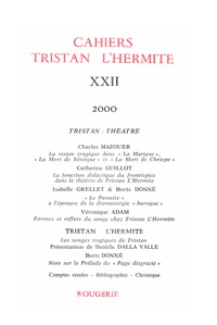 Cahiers Tristan L'Hermite