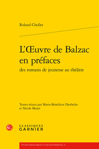 L'OEUVRE DE BALZAC EN PREFACES