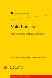 Volodine, etc.