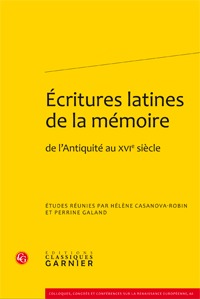 Écritures latines de la mémoire