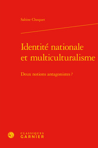 Identité nationale et multiculturalisme