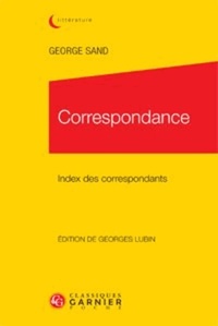 CORRESPONDANCE INDEX CORRESPONDANTS