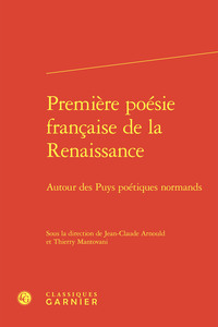 Première poésie française de la Renaissance