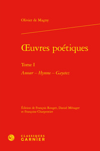 oeuvres poétiques