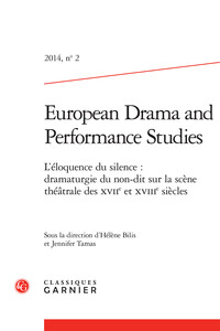 European Drama and Performance Studies