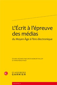 L'Écrit à l'épreuve des médias