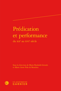 Prédication et performance