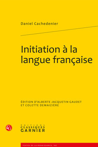 Initiation à la langue française