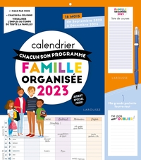 CALENDRIER CHACUN SON PROGRAMME FAMILLE ORGANISEE 2023 - A CHACUN SON PROGRAMME