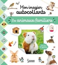 Mon imagier autocollants - Animaux familiers