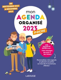 MON AGENDA FAMILLE ORGANISEE POCHE 2023