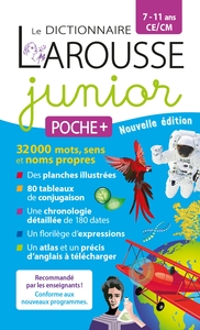 Dictionnaire CE/CM, Larousse Junior poche plus 7-11 ans + accès internet