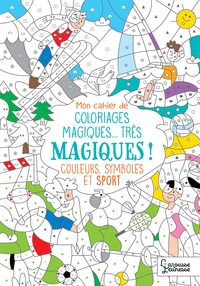 MON CAHIER DE COLORIAGES MAGIQUES SPORTS