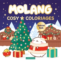 Cosy Coloriages Molang - Spécial Noël