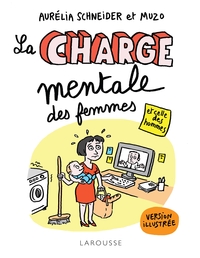 LA CHARGE MENTALE DES FEMMES ET CELLE DES HOMMES ILLUSTREE