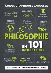 La Philosophie en 101 infographies - Guides graphiques larousse