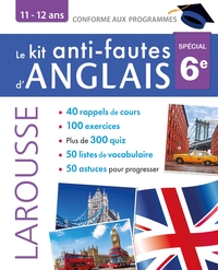 Kit anti-fautes d'anglais 6e