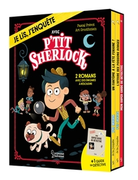 COFFRET P'TIT SHERLOCK 2 romans + 1 guide détective