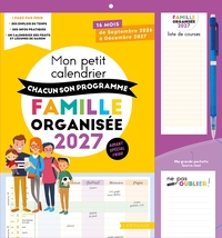 CALENDRIER COMPACT CHACUN SON PROGRAMME FAMILLE RIGIDE 2027