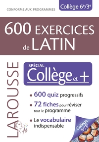 600 EXERCICES DE LATIN, SPECIAL COLLEGE
