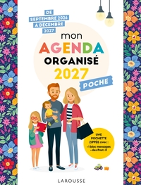 Mon agenda famille organisée 2027 - Poche