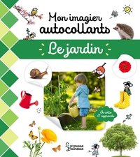 Mon imagier autocollants - Le Jardin