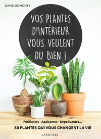 VOS PLANTES D'INTERIEUR VOUS VEULENT DU BIEN ! - PURIFIANTES, APAISANTES, DEPOLLUANTES... 50 PLANTES