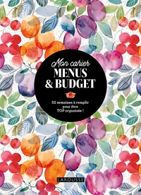 MON CAHIER MENUS ET BUDGET - 52 SEMAINES A REMPLIR POUR ETRE TOP ORGANISEE