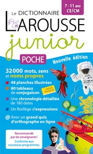 Dictionnaire CE/CM, Larousse Junior poche 7/11 ans