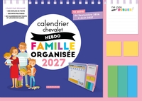 Calendrier chevalet hebdo Famille organisée 2027