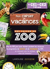 Cahier de vacances UNE SAISON AU ZOO  CE1-CE2