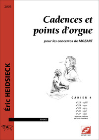 Cadences et points d’orgue (cahier 4)