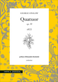 Quatuor op. 50 (conducteur et matériel)